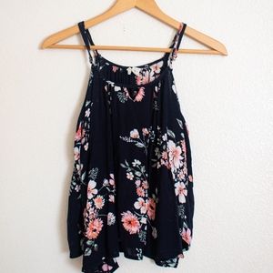 Japna Floral Cold Shoulder